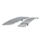 APS Compatible with Nissan Maxima 2007-2008 Main Upper Lower Bumper Stainless Steel SS Chrome Billet Front Grill Grille Insert Combo N87899A