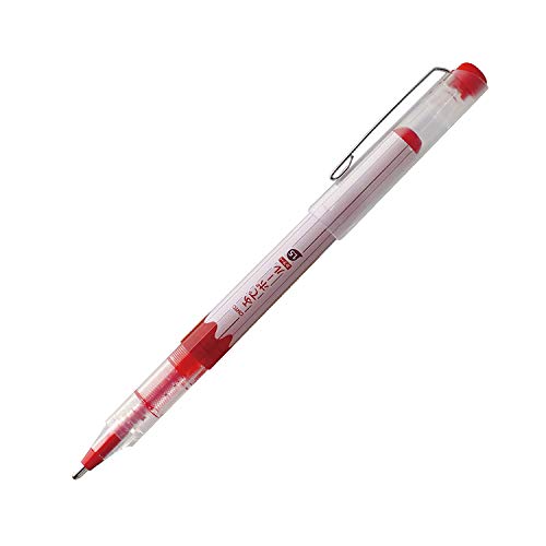 Bolígrafo OHTO Fude Ball Gel 1.5mm Rojo miniatura 1