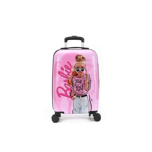 Mala de Viagem Pequena Bordo Barbie - Luxcel