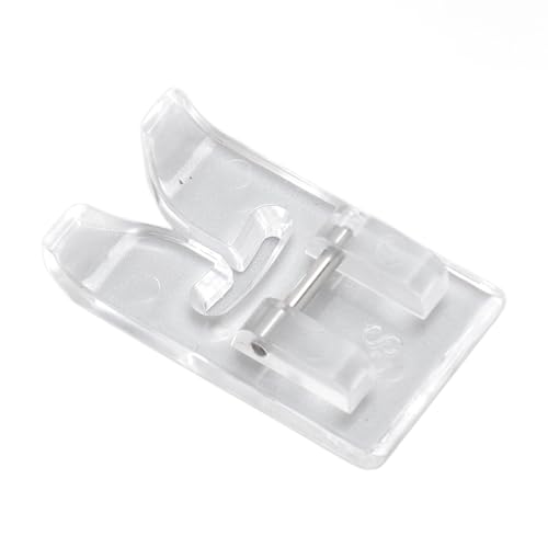Pie prensatela transparente 7mm para máquina de coser miniatura 3