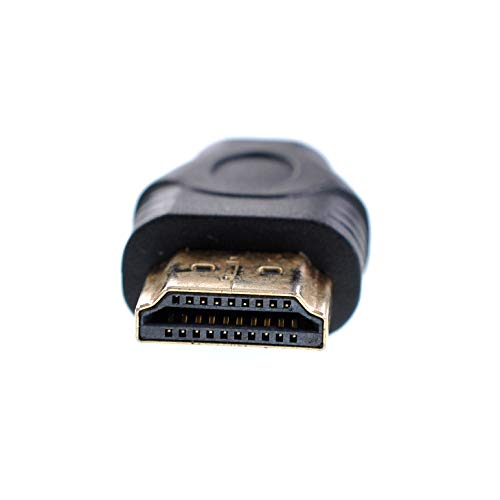 Willwin 2Pcs Gold Plated Micro Hdmi Female To Hdmi Male Converter Adapter For Camera, Cell Phone,Hdtv #TOP2