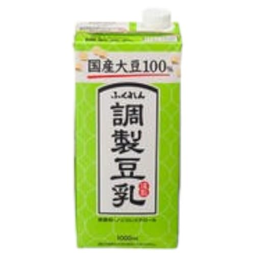 豆乳 飲料 国産 大豆 100% 調製豆乳 1000ml×6本 ドリンク