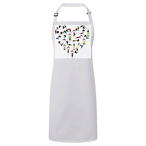 Tablier cuisine bien-être pour harmoniser votre quotidien avec les postures de yoga asanas