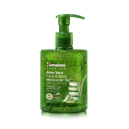 Himalaya Since 1930 Aloe Vera Gel Face & Body Moisturizer Gives Goodness of Natural Skin Conditioner to Skin -500ml