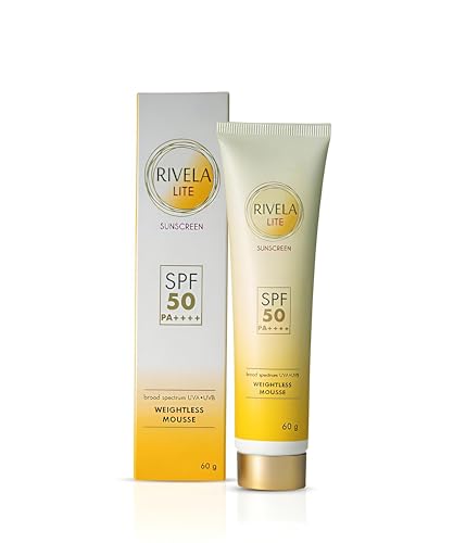 Image of Sunscreen SPF 50 PA++++, Weightless Mousse, 60g By Glorida