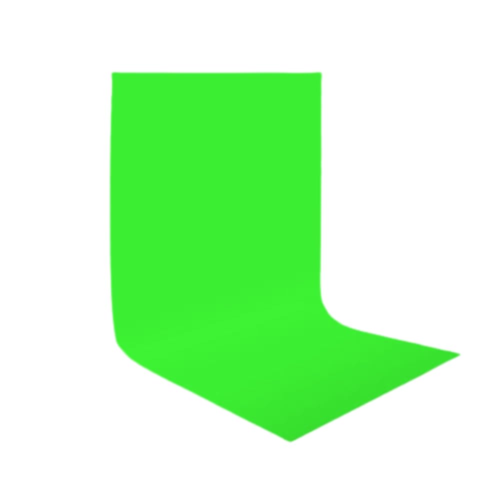 SMILEDRIVE® PVC Green Screen Backdrop – Wrinkle-Free Chroma Key Sheet for Streaming & Video (100×300 cm)-image-5