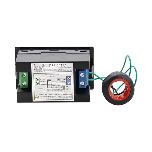 Panneau de mesure AC 200-450V LCD D85-2042A avec transformateur