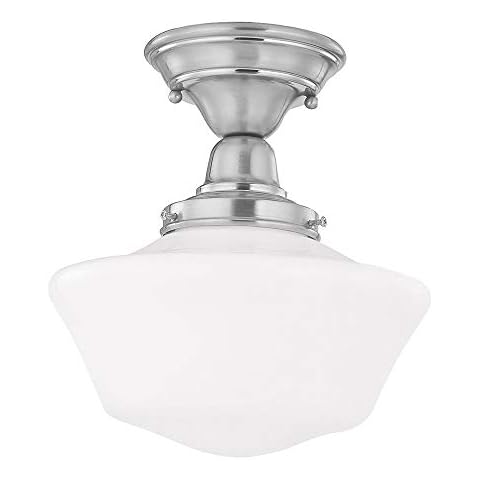 Design Classics Schoolhouse Semi Flush Mount Ceiling Light Cover
