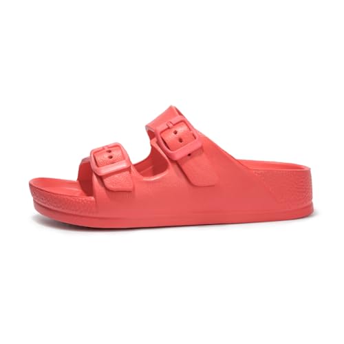 Image of FUNKYMONKEY Kids EVA Slides Waterproof Slip-on Pool Sandals for Boys Girls