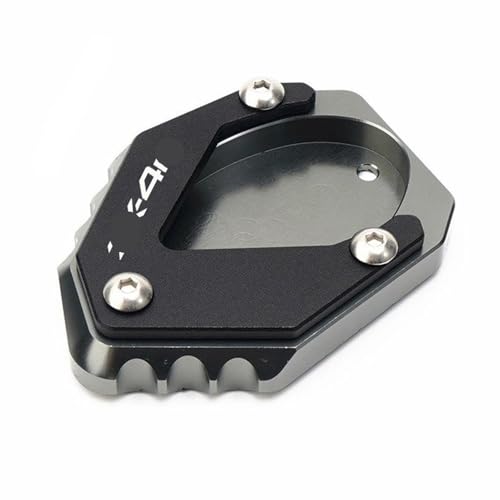 Plaque béquille latérale ZX4R ZX4RR 2023 2024 - Extension de support moto antidérapante