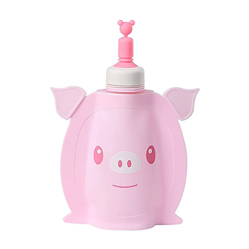 Générique Avec gourde bouteille d'eau forme de tasse d'eau verre et bouteille mignons pour enfants Moule Entremet (Pink, One Size)