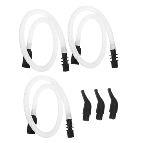 WESIEVYA 3セット 柔軟で軽量な 鍵盤ハーモニカ用交換チューブ 小学生向け 携帯便利な 口風琴マウスピース管 楽器アクセサリー