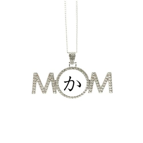 Collier Hiragana KA fini les bijoux fragiles offrez ce pendentif japonais durable
