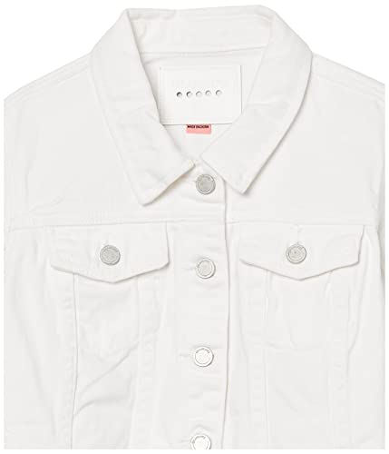 [BLANKNYC] girls Denim Jacket With Fray Hem Finish, Comfortable & Stylish CoatDenim Jacket2