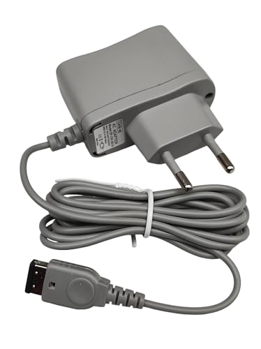 Link-e : Chargeur Secteur Gris Compatible avec la Console Nintendo GBA SP (Gameboy Advance SP) et DS