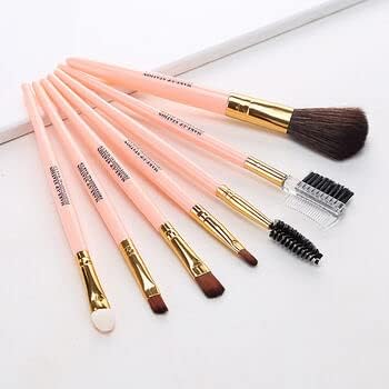 GREATZOMALL Makeup Brush Set of 8 for Eyeshadow Makeup Lip Brush,Highlighter Brush,Foundation Brush,Eye Shadow Brush,Eyebrow Brush - Multicolor
