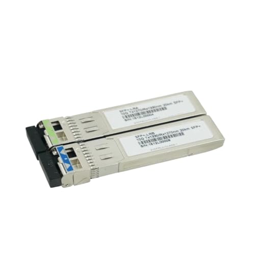 Transceptor SFP+ 10G BiDi de 20km para redes de fibra óptica estables