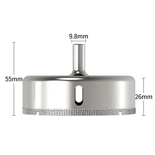 Broca para vidrio 90 mm, diamante para mármol y cerámica miniatura 2
