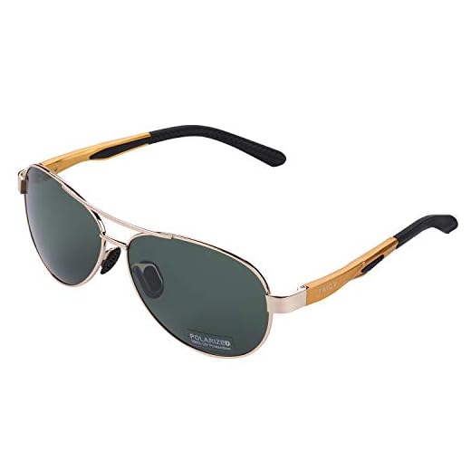 TAIQX Driving Polarized Sunglasses for Men Classic Aviator Sports Sunglasses