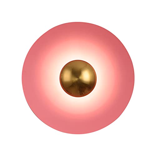 Apliques de pared modernos color oro con tres modos de iluminación para salas de estar