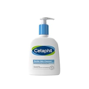 Cetaphil Gentle Skin Cleanser, 236ml, Face & Body Wash, For Normal To Dry Sensitive Skin, With Niacinamide & Glycerin, Soap Free