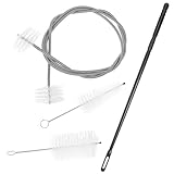 Happyyami トランペット用耐久性清掃ブラシ マウスピース スネークブラシ付属 簡単解で携帯便利 管楽器お手入れ用多機能クリーニングキット