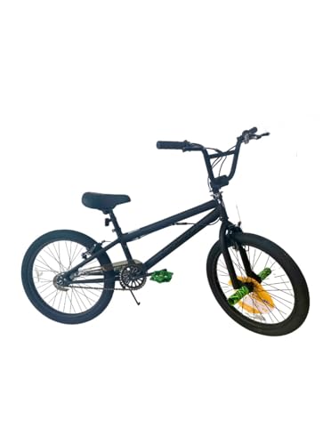 La Mejor Selección de Bmx negra - solo los mejores. 32 Genérico Bicicleta BMX para niños, 20 Pulgadas (50,8 cm), Color Negro- Estetica 95%