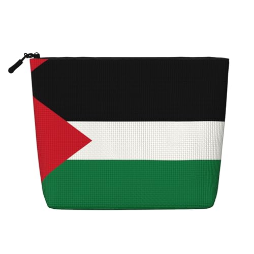 Flag Print Cosmetic Bag