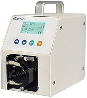 Peristaltic Pump Stepper with Digital Control 110V-220V Variable Speed Small Intelligent Liquid dosing Pump for lab and Filling Kamoer LLS Plus 3 rotors 1-352ml/min Silicone Tube 4.0mm x 7.2mm