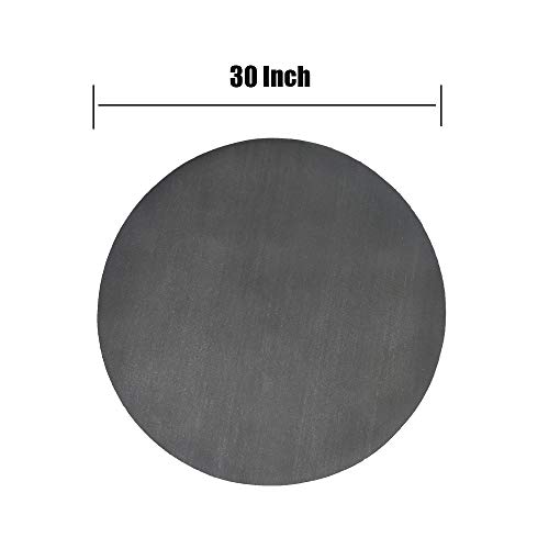 Fire Pit Mat, Bonfires, Lawn, Patio, Chiminea, Deck Defender, Under Grill Mat, Bbq Mat, Heat Shield, Fire Resistant Pad For Outdoors (30 Inch Round) #TOP5