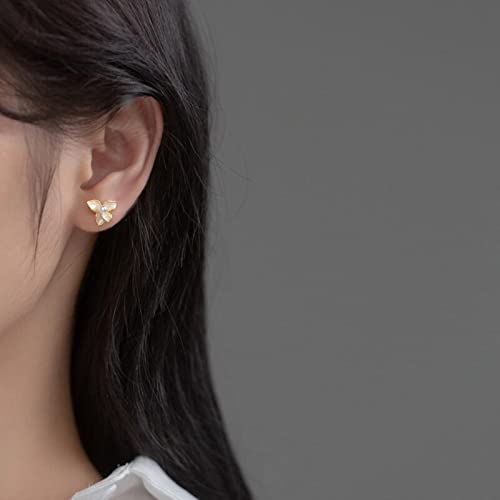 Boucles d'oreilles Argent 925 anti-allergie avec Perles de Fleurs