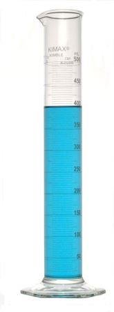 Kimble Chase CYL,TD,WHT SCALE,EDUCATION,500MLEducational Grade Cylinders with White Metric Scale - KMBL