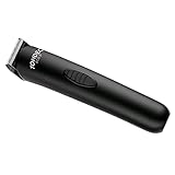 TONDEO Haarschneidemaschine ECO S PLUS BLACK | Haartrimmer Haarclipper Akku Aufsteckkamm