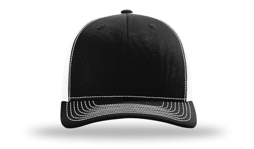 Image of Richardson 112 Trucker Hat - Premium Blank Baseball Cap, Adjustable Snapback Hat - Structured Six Panel Richardson Blank Hats