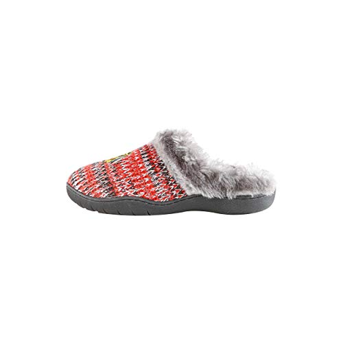 Image of FOCO Womens NHL Team Logo Peak Slide Slippers