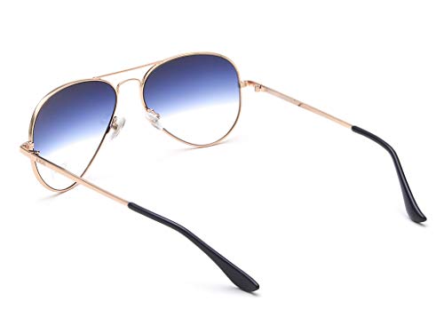 Image of IDEE 100% UV Protected Sunglasses for Unisex | Size- Large | Shape- Aviator | Model- IDS2500