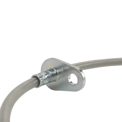 Image of TRQ Front & Rear Brake Hose Set Compatible with 2004-2008 Acura TL