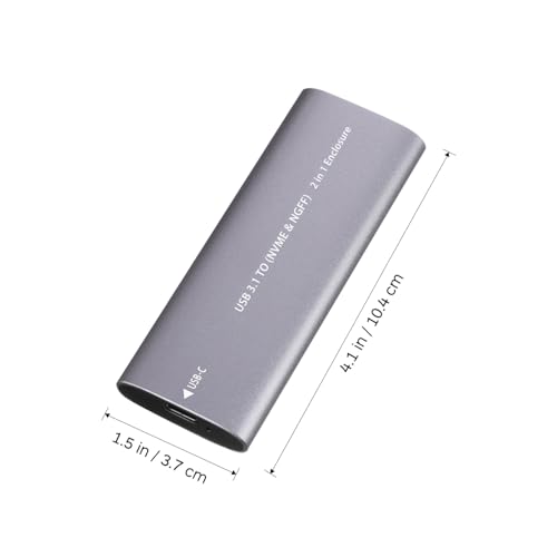 Boîtier de disque dur SSD portable VANZACK Type-C, transfert rapide de données - 2