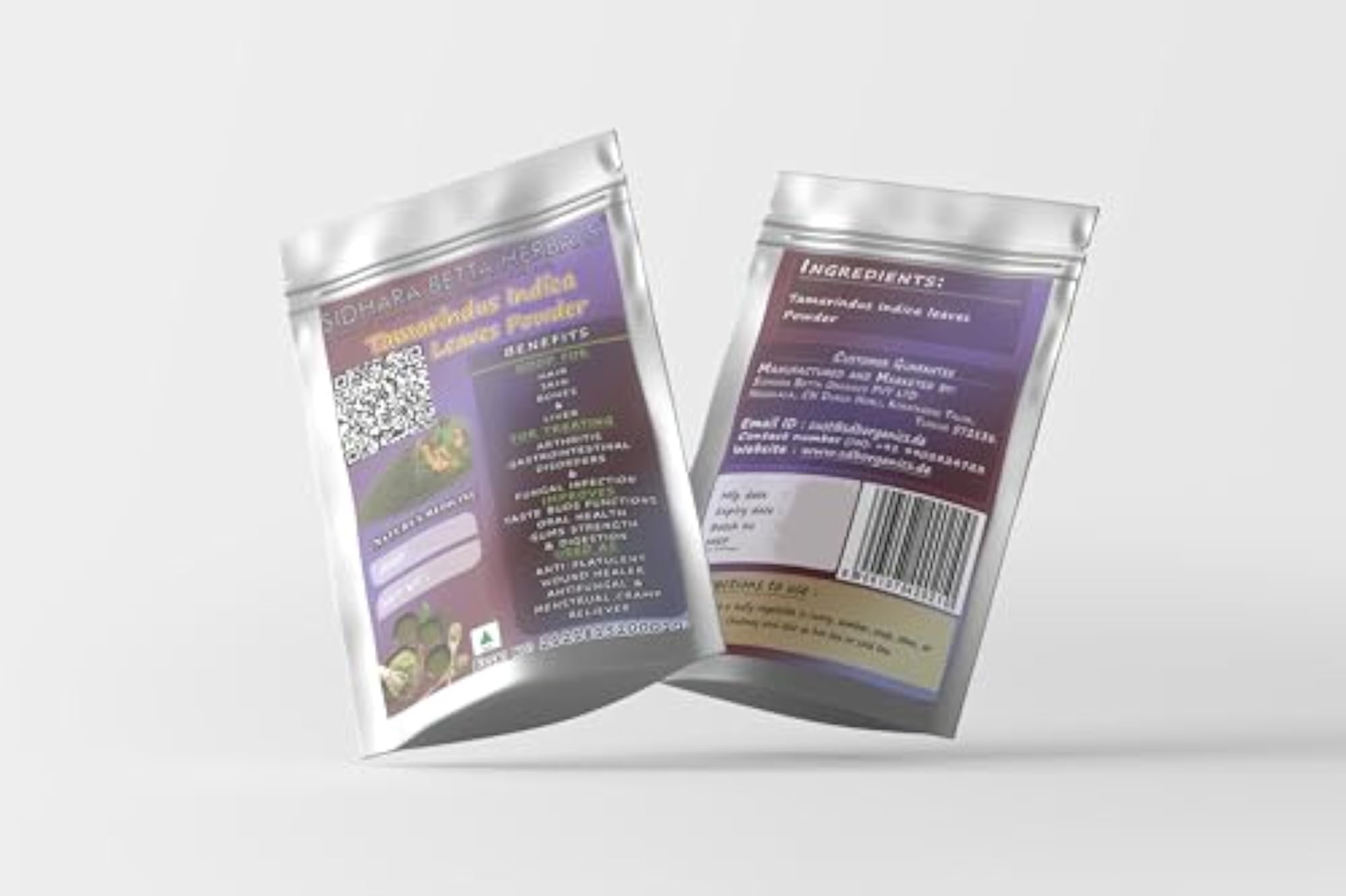 Tamarindus Indica Leaves Powder, Pack of 1