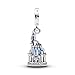 ZURWTCH Magic Kingdom Dangle Charm Fit Women Bracelet Necklaces Fashion Gifts 925 Sterling Silver DIY Jewelry (Magic Kingdom Dangle Charm 1107)