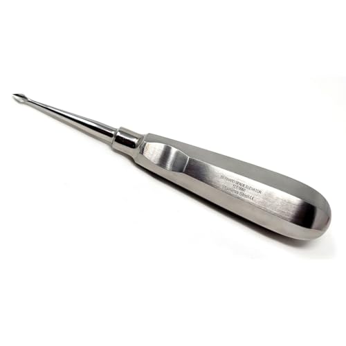 Dental Elevator Bernard Spade CONCAVE Spear Root TIP #ELE0060 Stainless Steel Tooth Extracting Hollow Handle Luxating Instruments