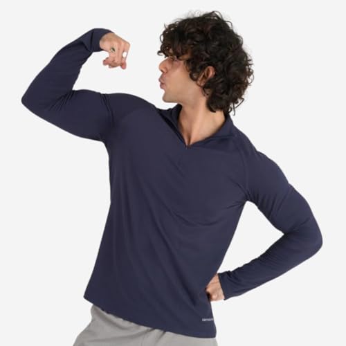 Image of Men's Cuddle Tee | TerraSoft Ultra Soft, Sweat-Wicking & Odour-Proof T-Shirt for Gym, Walks, Runs & Everyday Wear | Performance Tee with Cotton-Like Comfort