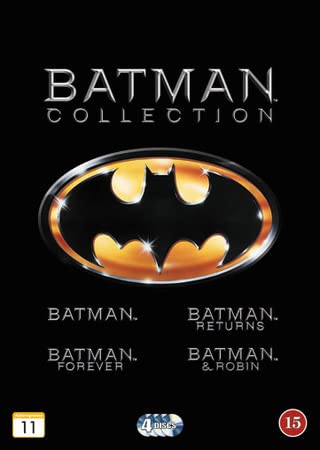 WARNER Batman Collection Dvd de films coffret intégrale cinéma DC Comics édition salon