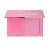 KRASH KOSMETICS Colorete Blow Blush SPIT OR SWALLOW - 2 Tonos Mate Shimmer - Alta Pigmentación - Cobertura Modulable - Polvo osa Naranja con Espejo Incluido - Vegano y Cruelty Free