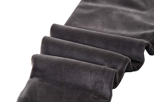 IRELIA Winter Boys Kids Fleece Lined Jogger Pants Drawstring Zipper Pockets Heather Gray S — view 5