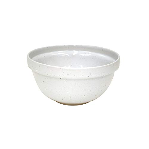 Tazón para mezclar de cerámica 3 qt Casafina Fattoria Blanco miniatura 1