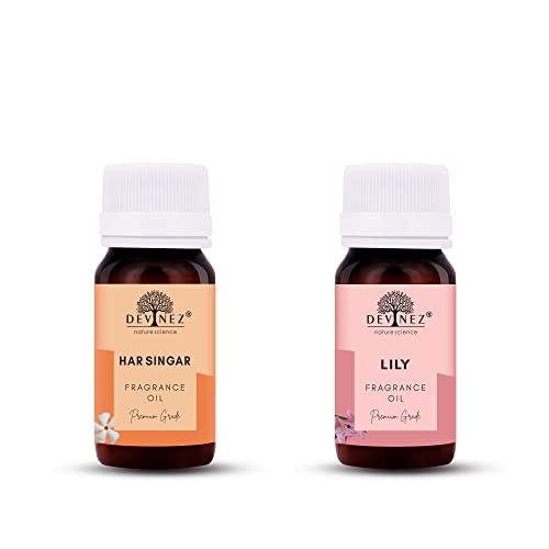 Image of Devinez Har Singar, Lilly Aroma Oil for Diffuser /Ultrasonic Aroma Diffuser /Tealight Diffuser /Reed Diffuser, 60ml Each