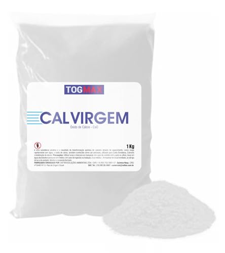 Cal Virgem 1kg Alimenticio Alimentar Tog Max