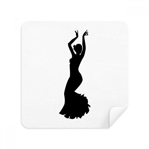 Chiffon de nettoyage écran téléphone portable tissu suède essuie lunettes danse folklore