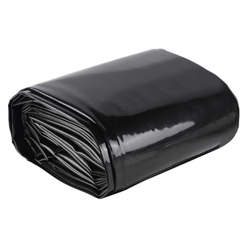 Revestimiento de polietileno de alta densidad para estanque de 3 x 7 m, lámina de goma duradera para acuicultura y jardines acuáticos, base de fácil corte, ideal para estanques de peces